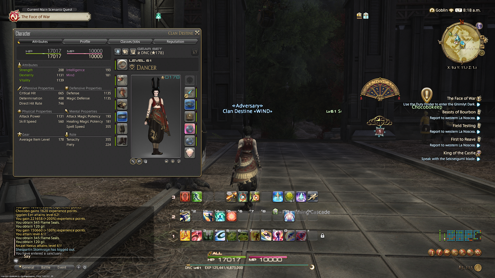 Illustration for article titled Final Fantasy XIV Shadowbringers Log One: There's A Dancer In My Bunny